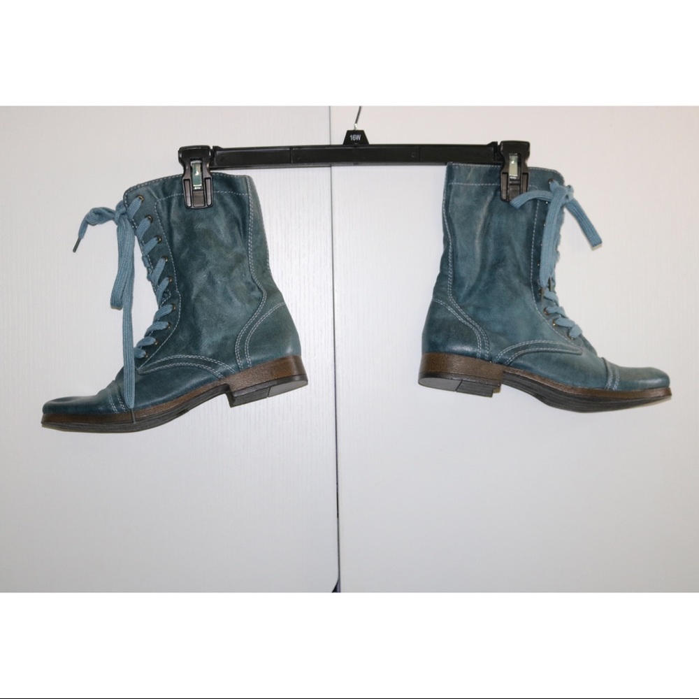 Light blue boots